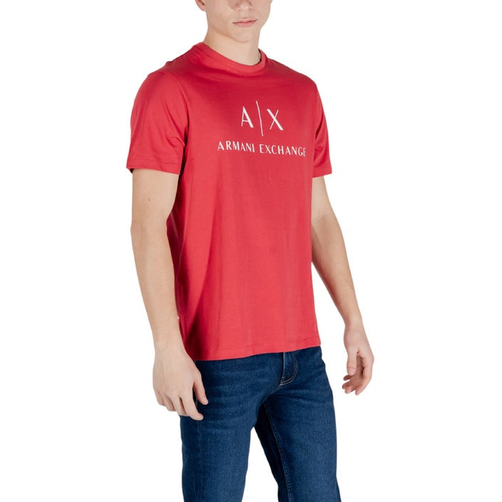 Armani Exchange - T-shirt regular fit in jersey con logo - 8NZTCJZ8H4ZU5059