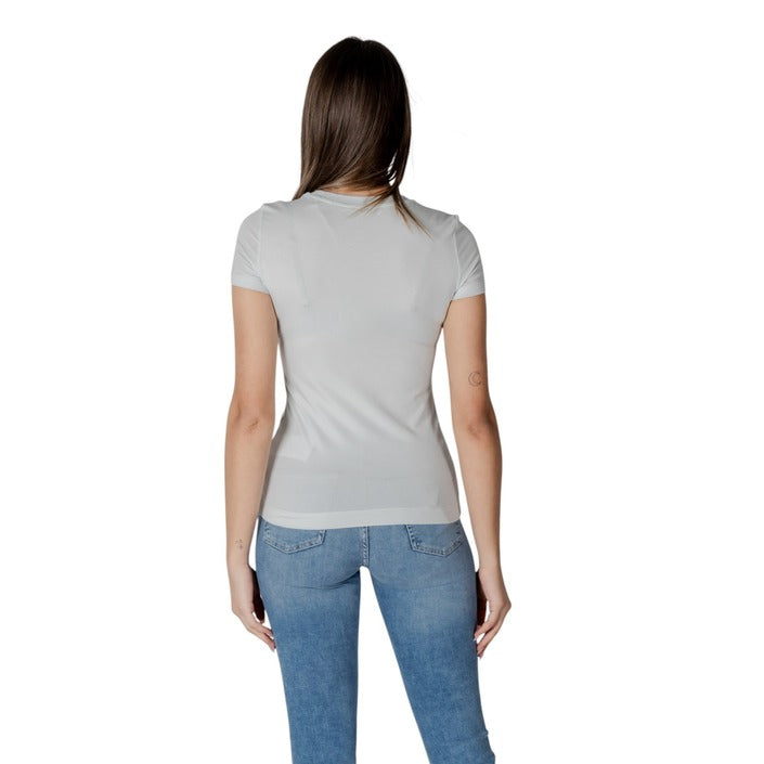 Guess - T-shirt vestibilità slim con logo - W5GI04J1314
