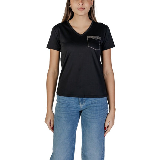 Liu Jo - T-shirt con strass - TA5172JS923M9278 / TA5172JS923M9129