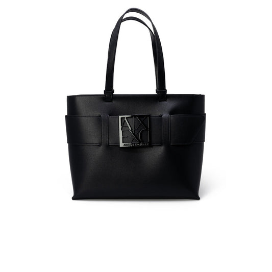 Armani Exchange - Medium shopper bag with tone-on-tone monogram - 9491380A87400020