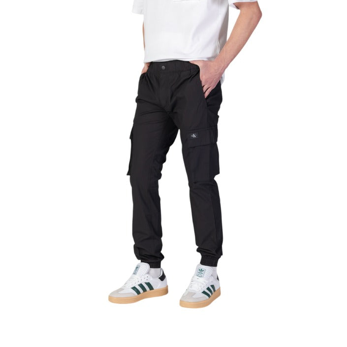 Calvin Klein Jeans - Pantaloni cargo ripstop skinny - J30J327614BEH