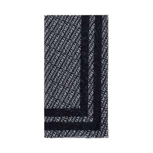 Armani Exchange - Allover logo patterned scarf - 9441060A82100121