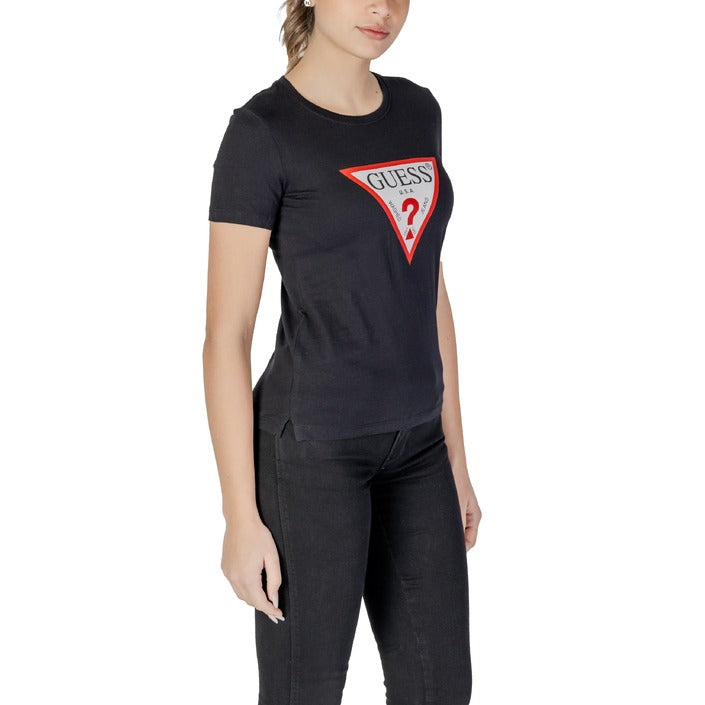 Guess - T-shirt logo triangolo - W1YI1BI3Z14