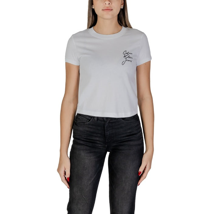Calvin Klein Jeans - T-shirt con logo slim - J20J224984YAF / J20J224984BEH