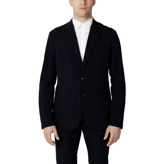 Armani Exchange - Giacca monopetto in twill ultra stretch - 8NZG49ZNYZZ1583 / 8NZG49ZNYZZ1200