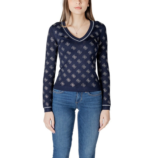 Guess - Maglione con logo 4G - W5GR07Z3D60