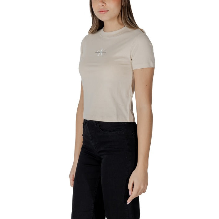 Calvin Klein Jeans - T-shirt corta con monogramma - J20J223113AEA / J20J223113CDV / J20J223113YAA / J20J223113BEH