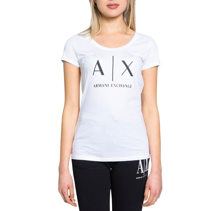 Armani Exchange - T-shirt slim fit in jersey di cotone pima - 8NYT70YJ16Z1000 / 8NYT70YJ16Z1200