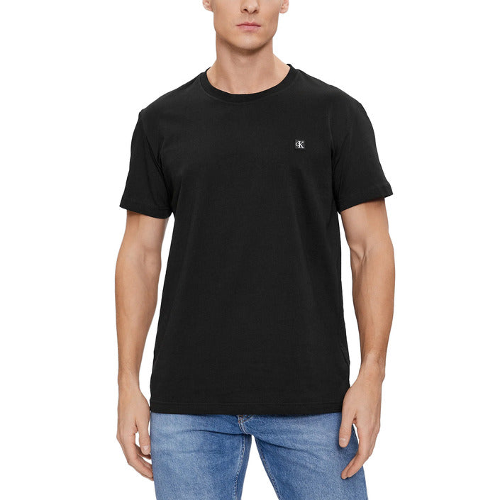 Calvin Klein Jeans - T-shirt in cotone con stemma - J30J325268YAF / J30J325268BEH