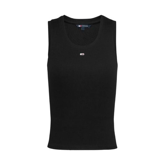Tommy Hilfiger Jeans - Canotta slim fit a coste - DW0DW20673BDS