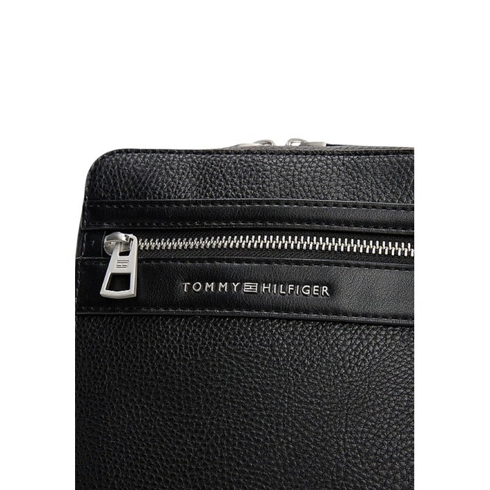 Tommy Hilfiger - Borsa reporter Signature zigrinata - AM0AM13204BDS