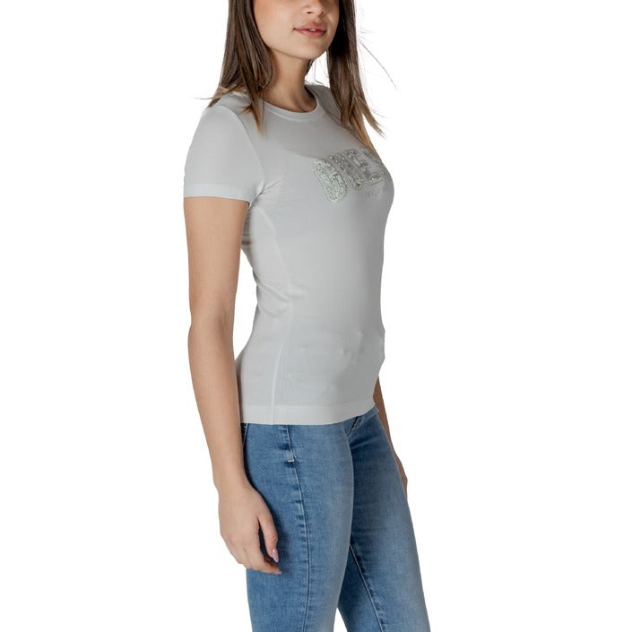 Guess - T-shirt vestibilità slim con logo - W5GI04J1314