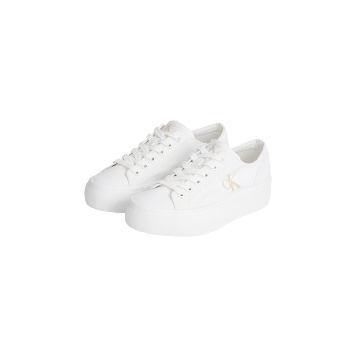 Calvin Klein Jeans - Sneaker in tela con plateau - YW0YW0176301W / YW0YW017630GM