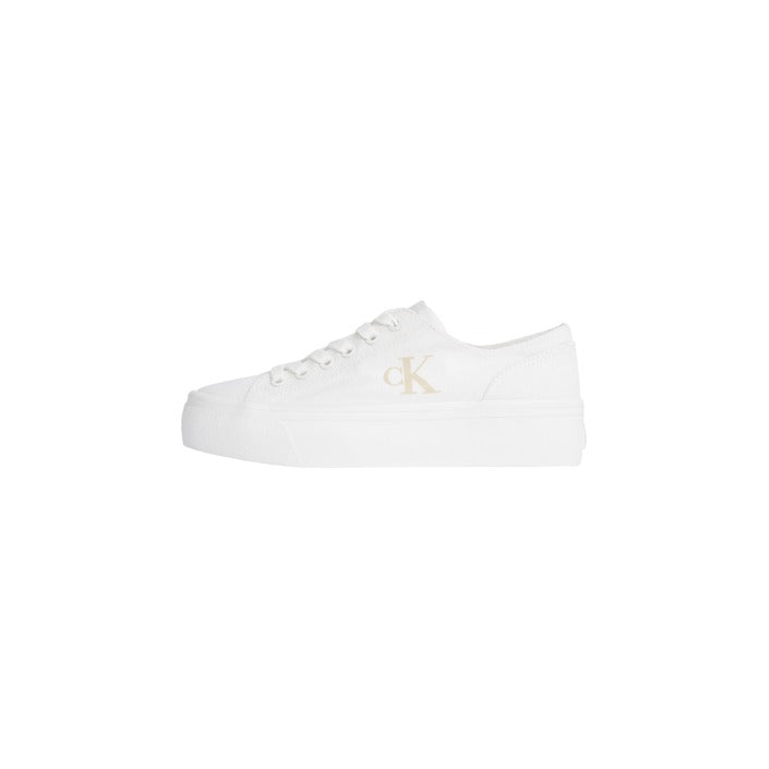 Calvin Klein Jeans - Sneaker in tela con plateau - YW0YW0176301W / YW0YW017630GM