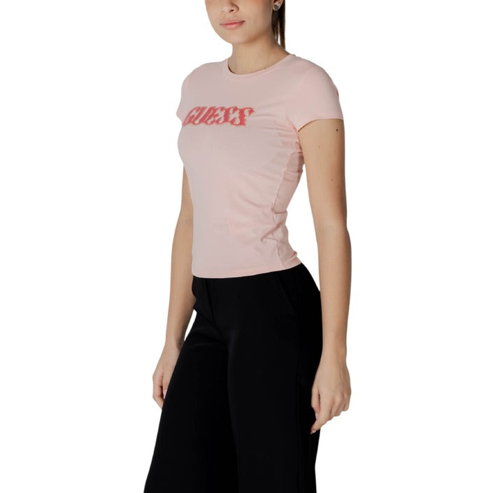 Guess - T-shirt logo frontale - W5GI42J1314