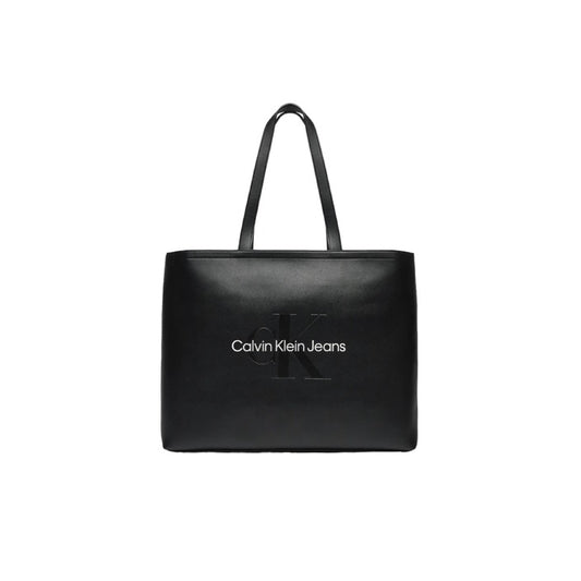 Calvin Klein Jeans - Borsa tote slim grande - K60K61222201R