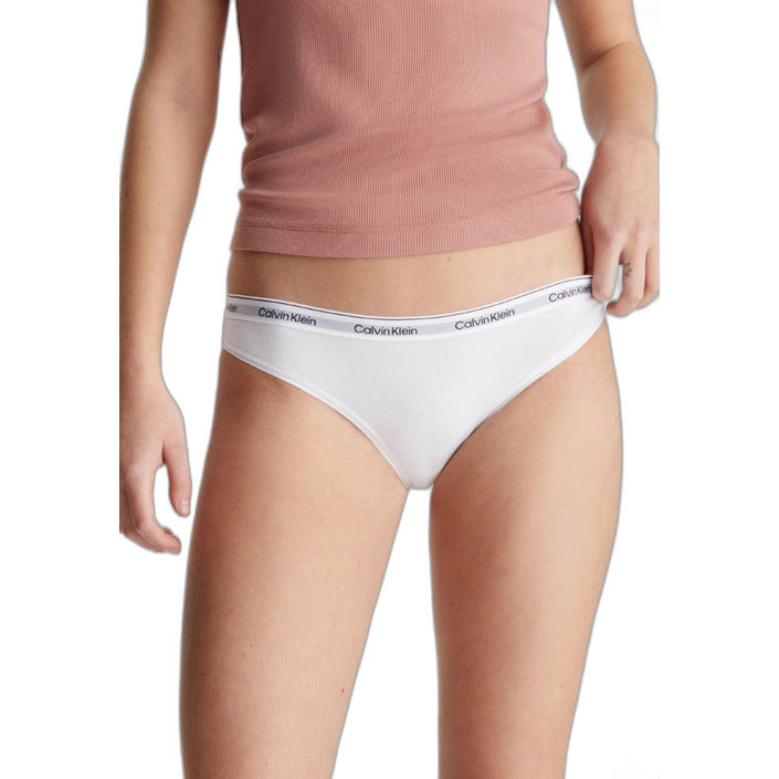 Calvin Klein Jeans - Slip bikini a vita bassa in confezione da 3 - 000QD5207E100 / 000QD5207EUB1