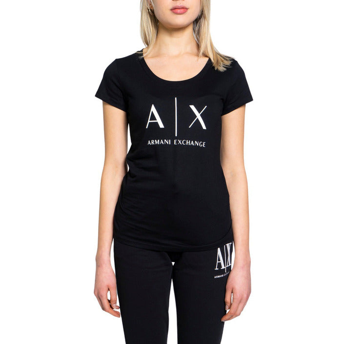 Armani Exchange - T-shirt slim fit in jersey di cotone pima - 8NYT70YJ16Z1000 / 8NYT70YJ16Z1200
