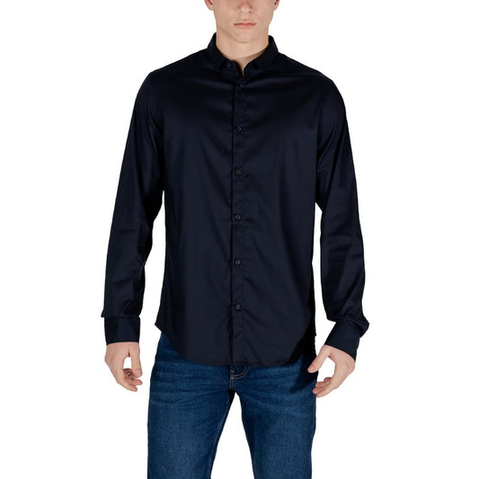 Armani Exchange - Camicia regular fit in tessuto ultra strech - 8NZC49ZNYXZ1510 / 8NZC49ZNYXZ1200