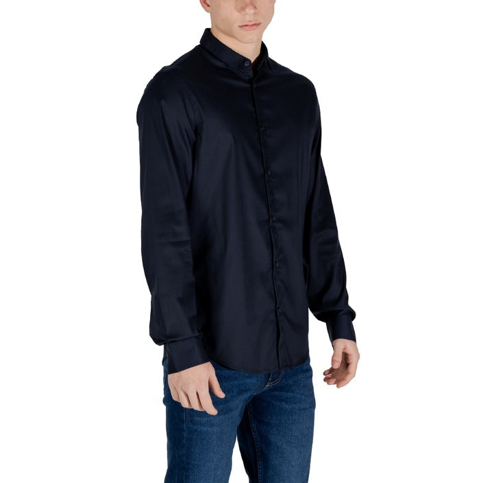 Armani Exchange - Camicia regular fit in tessuto ultra strech - 8NZC49ZNYXZ1510 / 8NZC49ZNYXZ1200