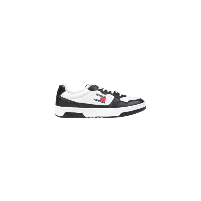 Tommy Hilfiger - Sneakers in pelle con suola preformata - EM0EM01443YBL