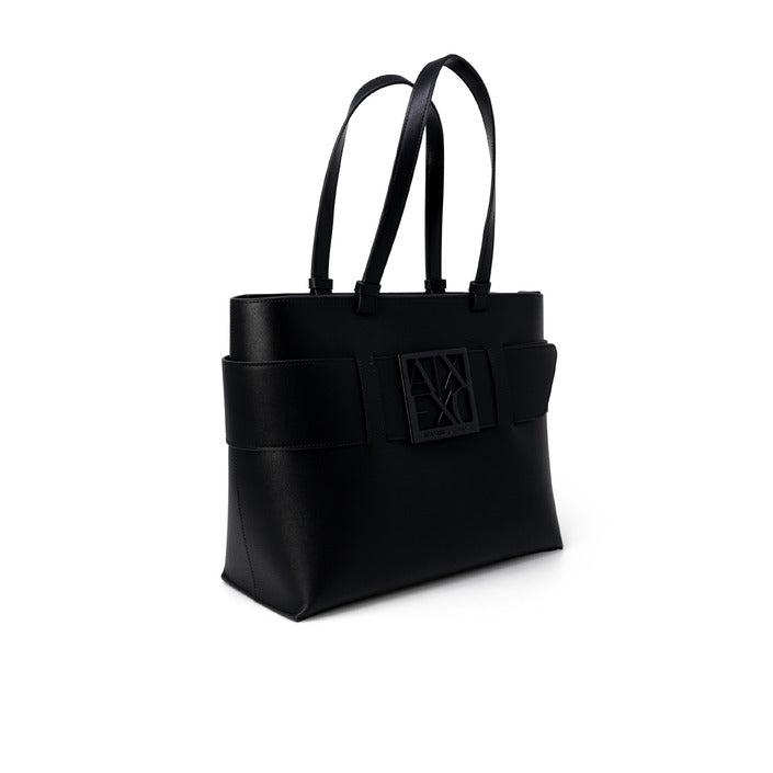 Armani Exchange - Medium shopper bag with tone-on-tone monogram - 9491380A87400020