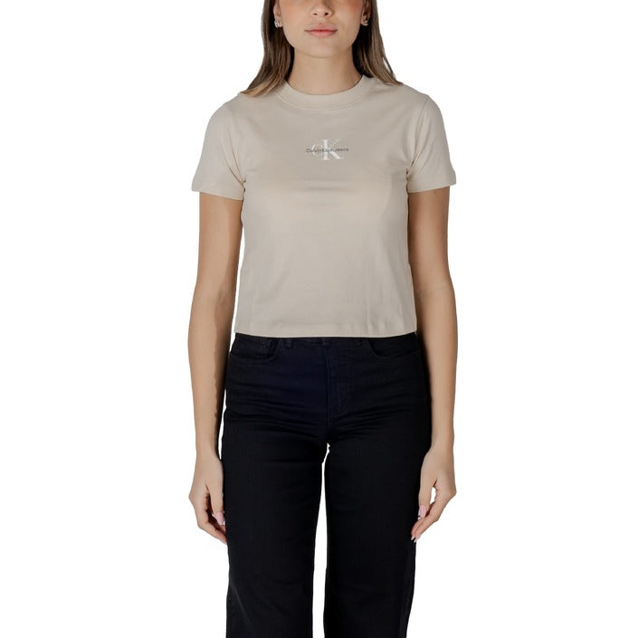 Calvin Klein Jeans - T-shirt corta con monogramma - J20J223113AEA / J20J223113CDV / J20J223113YAA / J20J223113BEH
