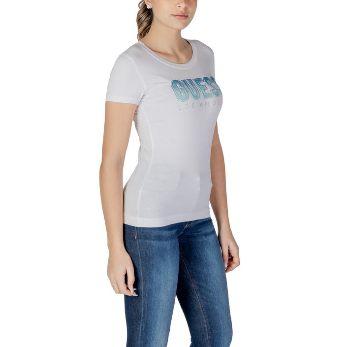 Guess - T-shirt logo sfumato - W5GI14J1314