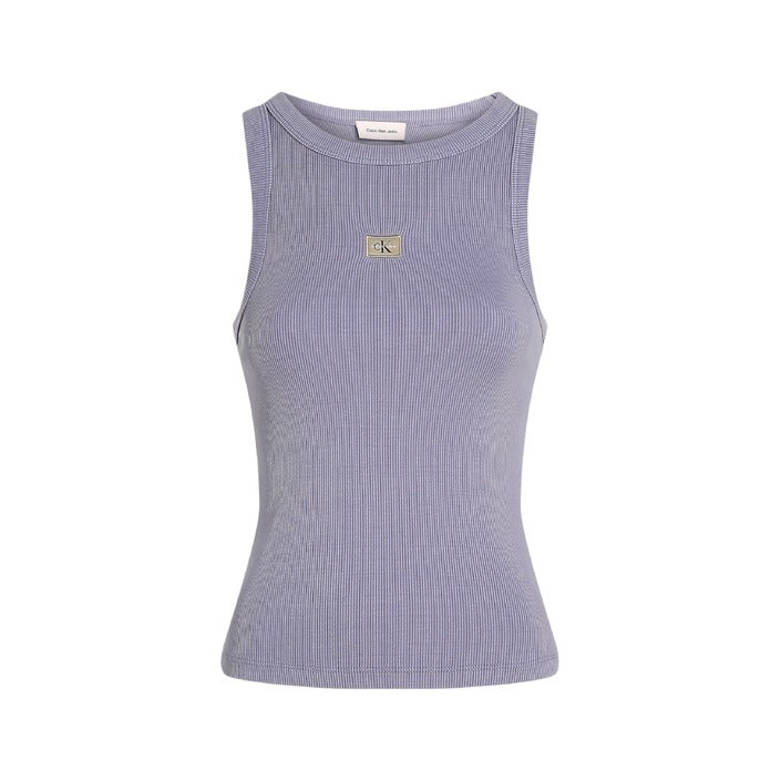 Calvin Klein Jeans - Canotta in cotone a costine slim - J20J225311VFV / J20J225311PT2