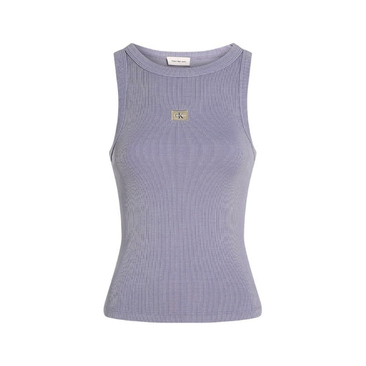 Calvin Klein Jeans - Canotta in cotone a costine slim - J20J225311VFV / J20J225311PT2