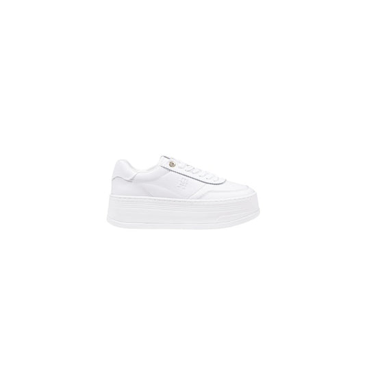 Tommy Hilfiger - Sneakers sportive in pelle con suola alta - FW0FW08379YBS