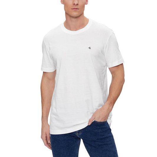 Calvin Klein Jeans - T-shirt in cotone con stemma - J30J325268YAF / J30J325268BEH
