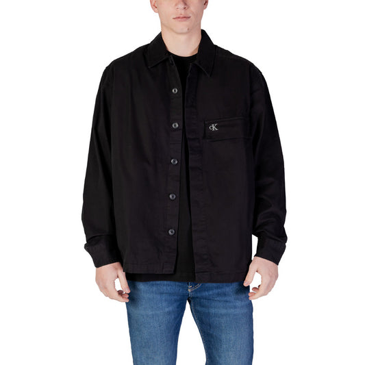 Calvin Klein Jeans - Giacca camicia di cotone taglio relaxed - J30J326724BEH