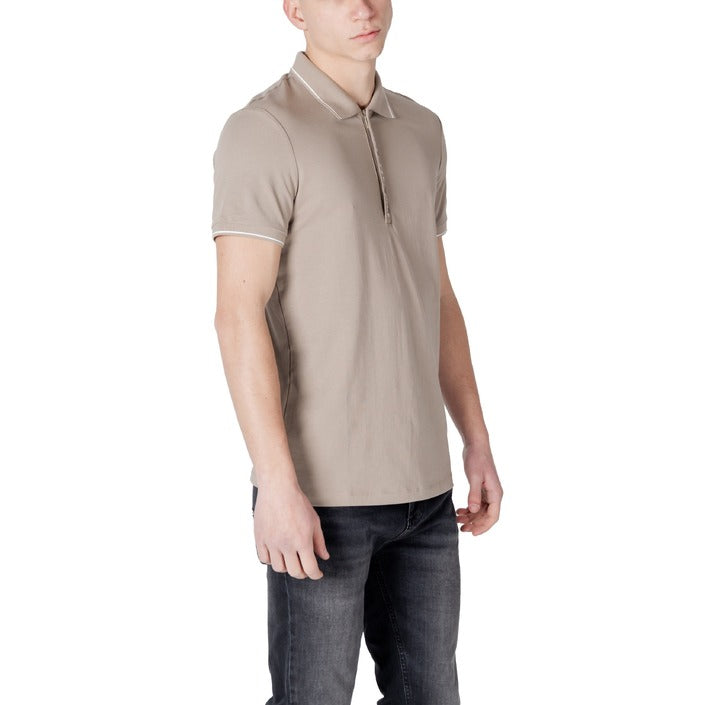 Armani Exchange - Polo con logo a contrasto - 8NZF71ZJH2ZU6167 / 8NZF71ZJH2Z1200 / 8NZF71ZJH2Z1100 / 8NZF71ZJH2Z1510