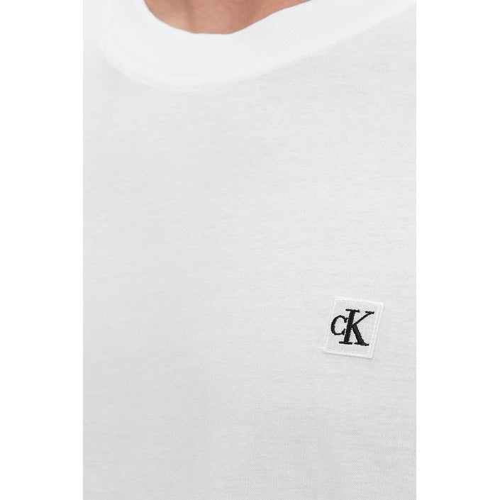 Calvin Klein Jeans - T-shirt in cotone con stemma - J30J325268YAF / J30J325268BEH