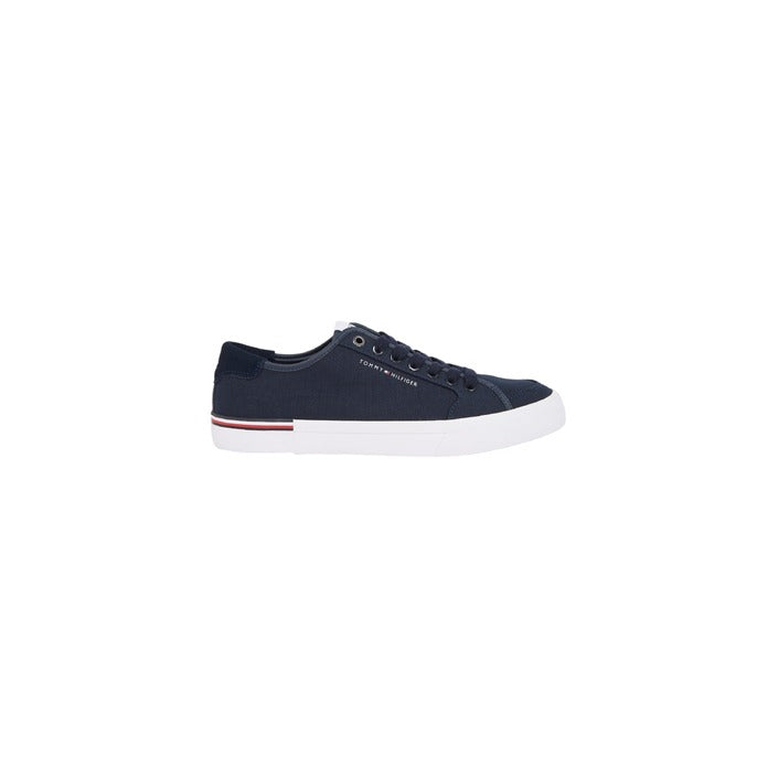 Tommy Hilfiger - Sneakers con dettagli a contrasto e logo - FM0FM05398YBS / FM0FM05398DW5