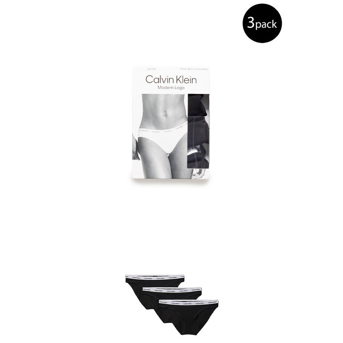 Calvin Klein Jeans - Slip bikini a vita bassa in confezione da 3 - 000QD5207E100 / 000QD5207EUB1
