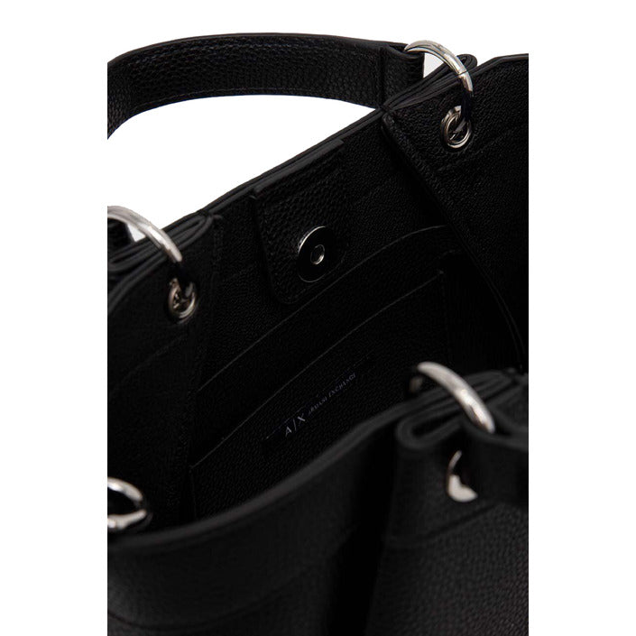 Armani Exchange - Borsa shopper sagomata piccola con doppi manici - 942927CC78300020