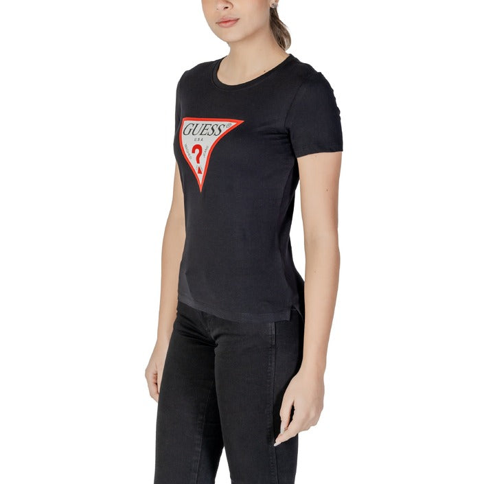 Guess - T-shirt logo triangolo - W1YI1BI3Z14