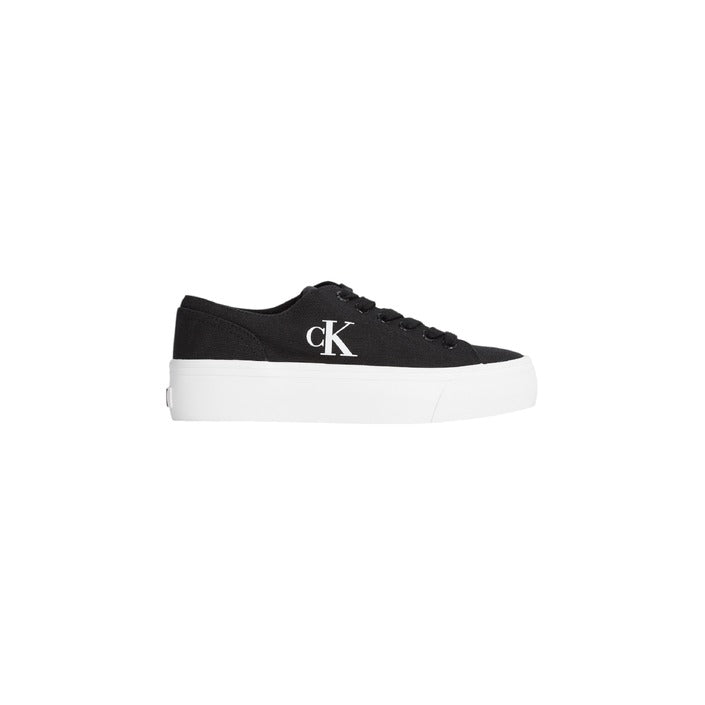 Calvin Klein Jeans - Sneaker in tela con plateau - YW0YW0176301W / YW0YW017630GM