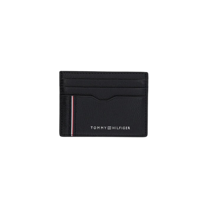 Tommy Hilfiger - Porta carte di credito Corporate in pelle - AM0AM13041BDS