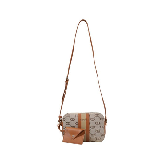 Liu Jo - Borsa a tracolla jacquard con pochette - AA5159T384660924T