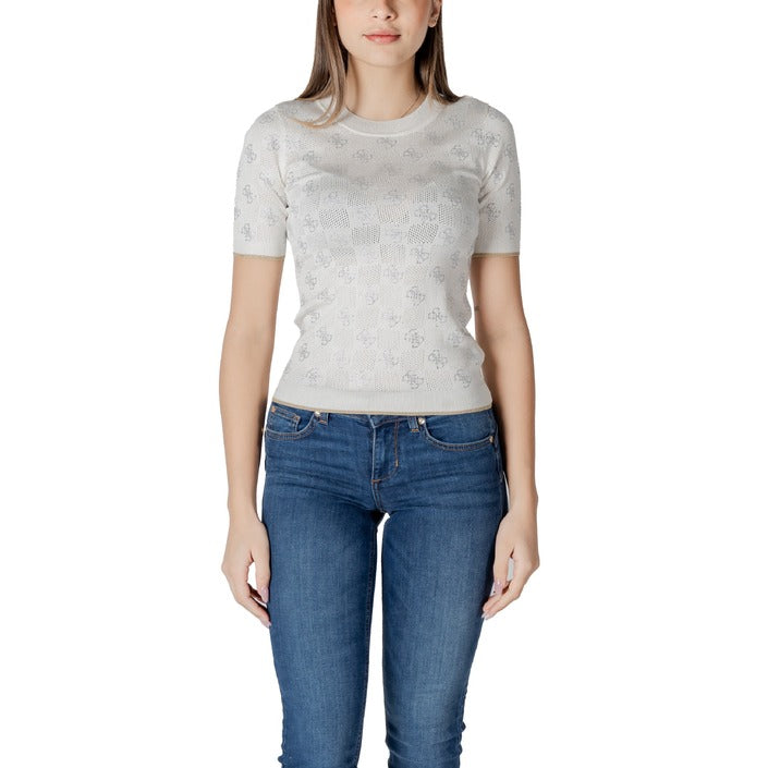 Guess - Maglione con logo 4G - W5GR20Z3D60