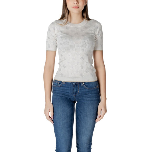 Guess - Maglione con logo 4G - W5GR20Z3D60