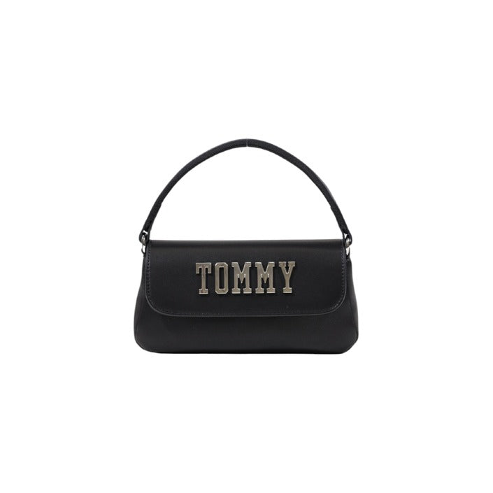 Tommy Hilfiger Jeans - Borsa a tracolla con patta e manico - AW0AW17391BDS
