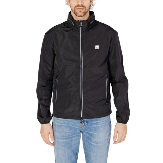 Armani Exchange - Giubbino con piping a contrasto in nylon - 8NZB07ZNWFZ1200