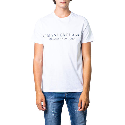 Armani Exchange - T-shirt regular fit in jersey - 8NZT72Z8H4Z1100 / 8NZT72Z8H4Z1200 / 8NZT72Z8H4ZU5059