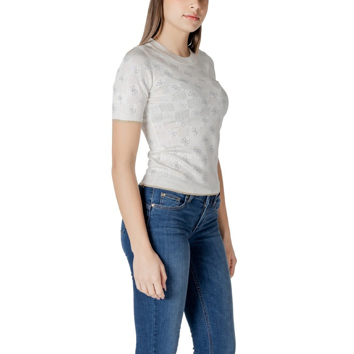 Guess - Maglione con logo 4G - W5GR20Z3D60