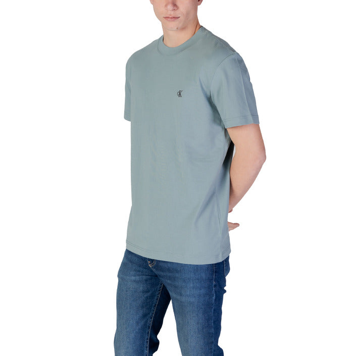 Calvin Klein Jeans - T-shirt con monogramma in jersey pesante - J30J326683PC2 / J30J326683PDH / J30J326683BEH