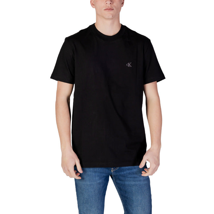 Calvin Klein Jeans - T-shirt con monogramma in jersey pesante - J30J326683PC2 / J30J326683PDH / J30J326683BEH